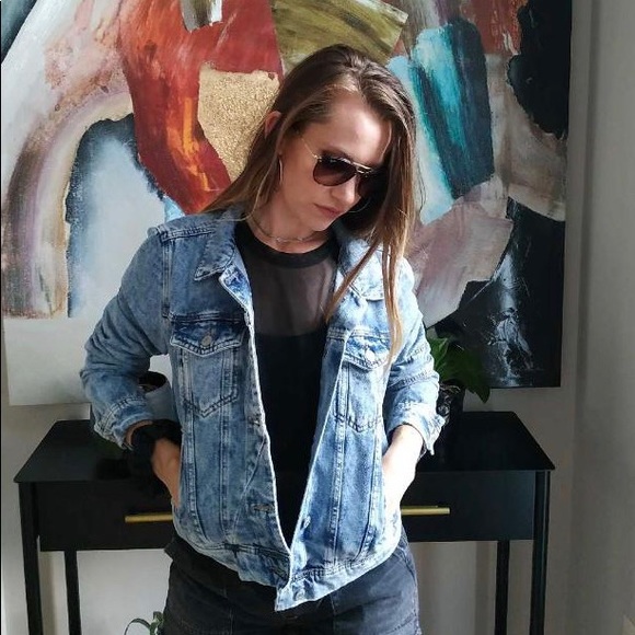 free people rumours denim jacket